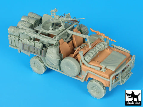 ブラックドッグ T35181 1/35 オーストラリア ランドローバー 特殊部隊 ビッグ セット(ホビーボス)