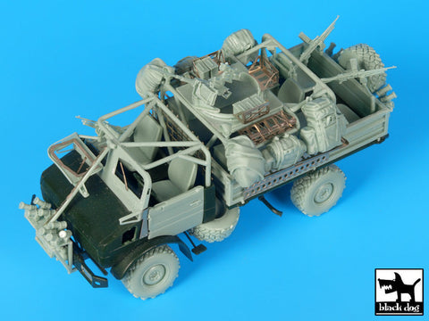 ブラックドッグ T35182 1/35 ベルギー ウニモグ 特殊部隊 アクセサリーセット(レベル)