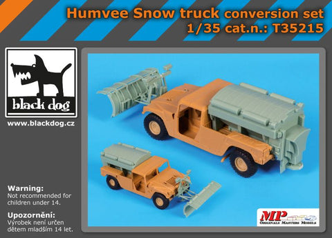 ブラックドッグ T35215 1/35 ハンヴィー スノートラック 改造セット