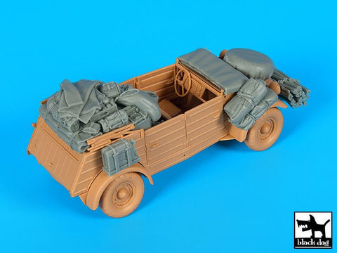 ブラックドッグ T35219 1/35 キューベルワーゲン アフリカ軍団 アクセサリーセット
