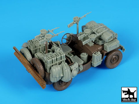 ブラックドッグ T35224 1/35 イギリス SAS ジープ アフリカ アクセサリーセット (タミヤ用)