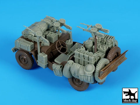 ブラックドッグ T35224 1/35 イギリス SAS ジープ アフリカ アクセサリーセット (タミヤ用)