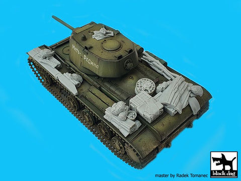 ブラックドッグ T35226 1/35 ソビエト軍 重戦車 KV-I アクセサリーセット (タミヤ用)