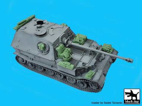 ブラックドッグ T35227 1/35 ドイツ軍 エレファント戦車 Sd.Kfz 184 アクセサリーセット (イタレリ用)