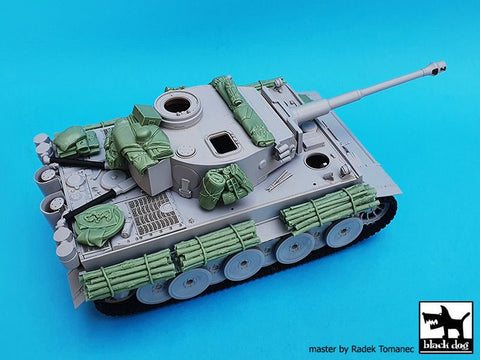 ブラックドッグ T35229 1/35 タイガーI アクセサリーセット(アカデミー用)