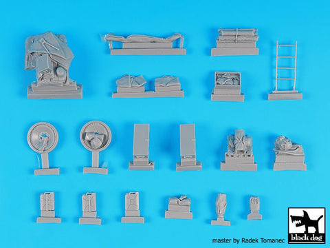 ブラックドッグ T35233 1/35 パンサーD型 . アクセサリーセット (ズベズダ用)