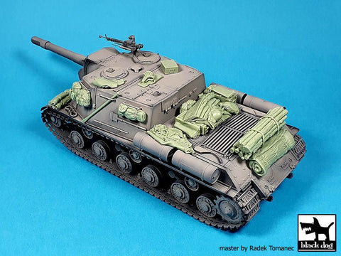 ブラックドッグ T35235 1/35 ISU-152 アクセサリーセット (ズベズダ用)