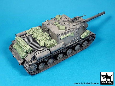 ブラックドッグ T35235 1/35 ISU-152 アクセサリーセット (ズベズダ用)