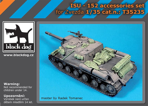 ブラックドッグ T35235 1/35 ISU-152 アクセサリーセット (ズベズダ用)