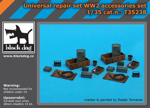 ブラックドッグ T35238 1/35 WWII ユニバーサルリペアセット