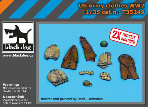 ブラックドッグ T35249 1/35 アメリカ陸軍 軍装セット WW II (汎用)