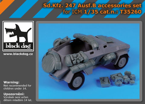 ブラックドッグ T35260 1/35 アクセサリーセット(ICM用)