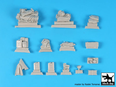 ブラックドッグ T35266 1/35 Sd Kfz 234/2 プーマ アクセサリーセット(イタレリ用)