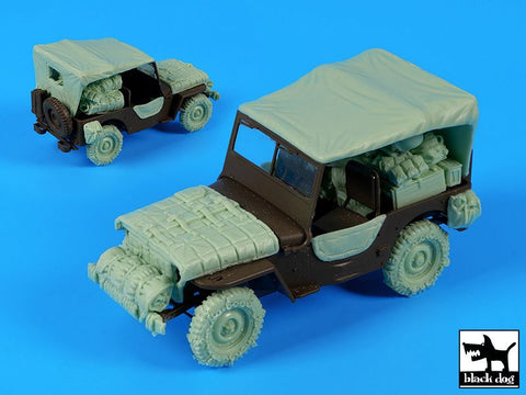 ブラックドッグ T35276 1/35ジープ ビッグセット (タミヤ用)