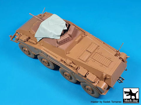 ブラックドッグ T35287 1/35 Sd.Kfz. 234/1 キャンバス No.2 (イタレリ用)