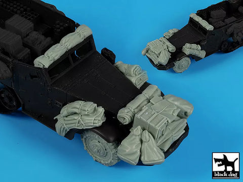 ブラックドッグ T35293 1/35 M21 ハーフトラック アクセサリーセット No.1 (タミヤ用)