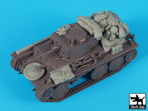 ブラックドッグ T48066 1/48 ドイツ軽戦車 38(t)E/F型 アクセサリーセット(タミヤ)