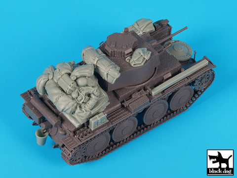 ブラックドッグ T48066 1/48 ドイツ軽戦車 38(t)E/F型 アクセサリーセット(タミヤ)