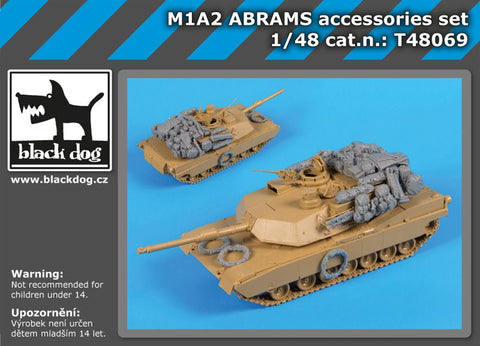 ブラックドッグ T48069 1/48 M1A2エイブラムス用アクセサリーセット(タミヤ用)