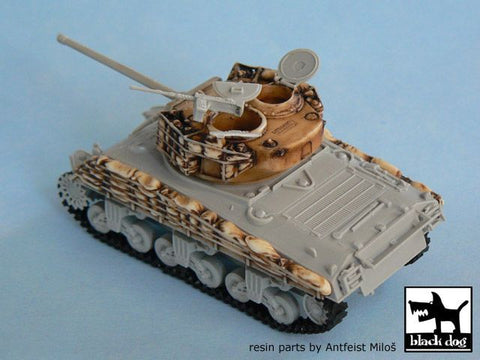 ブラックドッグ T72008 1/72 M4A3 サンドバッグ ( ドラゴン 7213用,6 レジンパーツ)