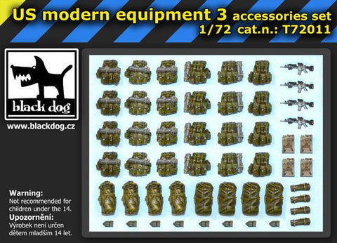 ブラックドッグ T72011 1/72 現用アメリカ軍 装備品 3