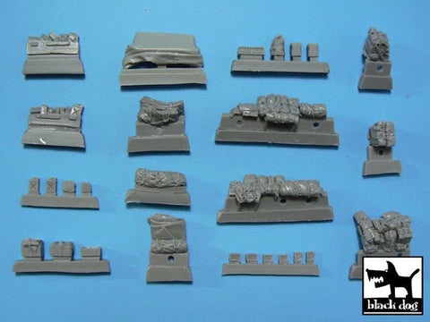 ブラックドッグ T72016 1/72 M3 ハーフトラック+水陸両用車 ( トランぺッター用)