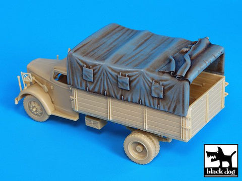 ブラックドッグ T72019 1/72 オペルブリッツ用キャンバス ( アカデミー用)