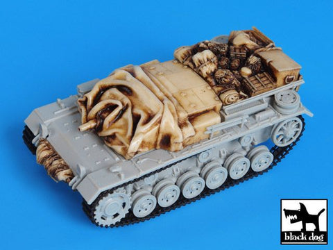 ブラックドッグ T72020 1/72 III号突撃砲 E型 アクセサリーセット ( トランぺッター用)