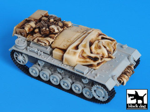 ブラックドッグ T72020 1/72 III号突撃砲 E型 アクセサリーセット ( トランぺッター用)