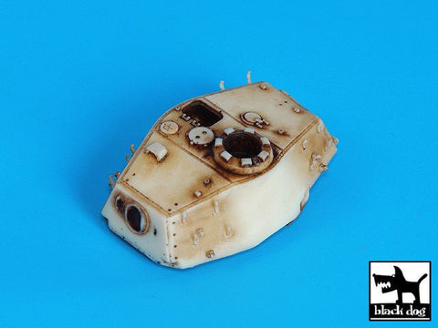 ブラックドッグ T72022 1/72 キングタイガー ターレット ( ドラゴン用)