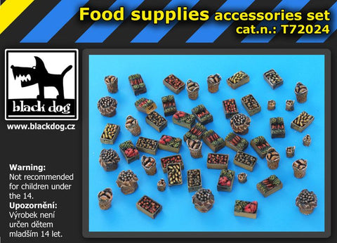 ブラックドッグ T72024 1/72 供給食料 アクセサリーセット