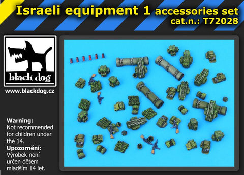 ブラックドッグ T72028 1/72 イスラエル軍 装備品 1