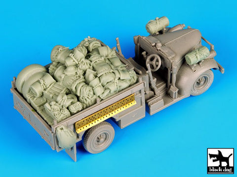 ブラックドッグ T72039 1/72 ブリティッシュ シボレー 30CWT アクセサリーセット ( ドラゴン用)