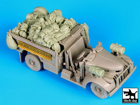 ブラックドッグ T72039 1/72 ブリティッシュ シボレー 30CWT アクセサリーセット ( ドラゴン用)