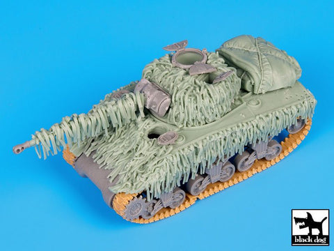 ブラックドッグ T72043 1/72 イギリス軍 シャーマン ヘシアンテープ・カモフラージュセット ( ドラゴン用)