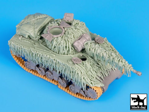 ブラックドッグ T72043 1/72 イギリス軍 シャーマン ヘシアンテープ・カモフラージュセット ( ドラゴン用)