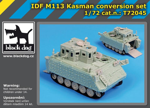 ブラックドッグ T72045 1/72 イスラエル国防軍 M113 カスマン コンバージョンセット ( トランぺッター用)