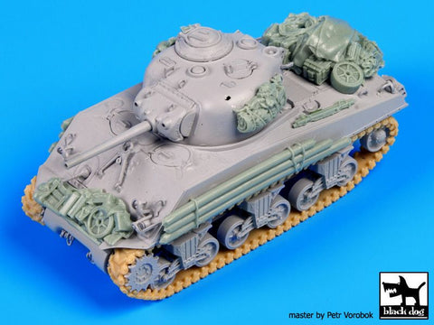 ブラックドッグ T72048 1/72 シャーマン アクセサリーセット ( ドラゴン用)