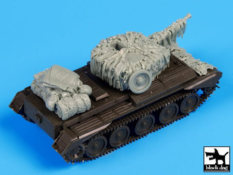 ブラックドッグ T72049 1/72 クロムウェル ヘシアンテープ カモフラージュネット ( レベル用)