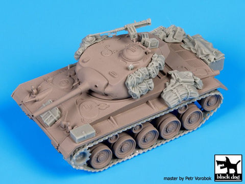 ブラックドッグ T72050 1/72 M24チャーフィー アクセサリーセット ( ハセガワ用)