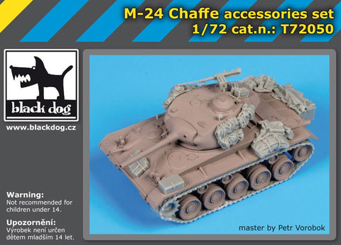ブラックドッグ T72050 1/72 M24チャーフィー アクセサリーセット ( ハセガワ用)