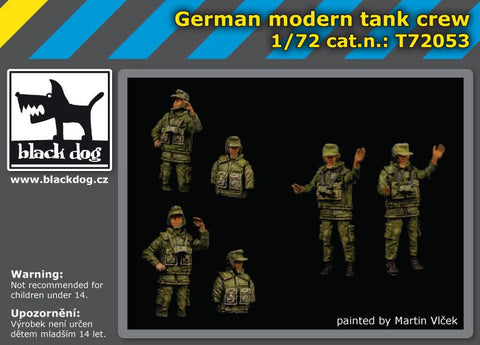ブラックドッグ T72053 1/72 現用ドイツ軍 戦車クルー