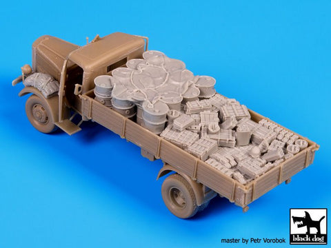 ブラックドッグ T72054 1/72 DBL-4500 S カーゴ アクセサリーセット (シャトンモデルバウ用)
