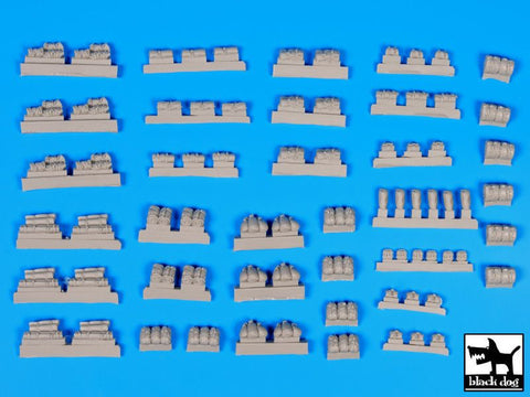 ブラックドッグ T72057 1/72 テント + 寝袋 3 アクセサリーセット