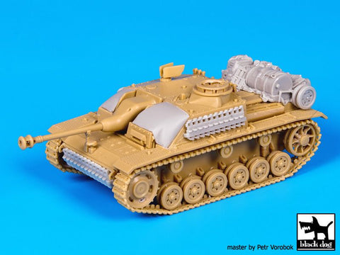 ブラックドッグ T72059 1/72 III号突撃砲 アクセサリーセット ( レベル用)