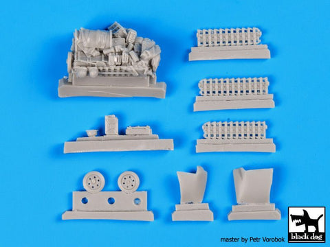 ブラックドッグ T72059 1/72 III号突撃砲 アクセサリーセット ( レベル用)