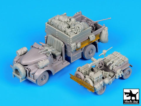 ブラックドッグ T72065 1/72 ブリティッシュ SAS ジープ - シボレー SAS ( ドラゴン用)