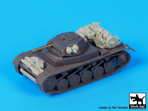 ブラックドッグ T72067 1/72 II号戦車 C 型 アクセサリーセット ( S -model用)