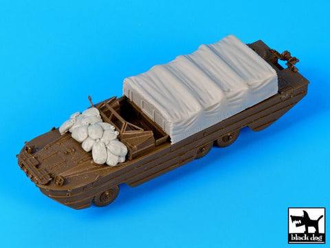 ブラックドッグ T72070 1/72 DUKW キャンバス アクセサリーセット ( イタレリ用)