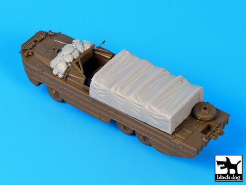 ブラックドッグ T72070 1/72 DUKW キャンバス アクセサリーセット ( イタレリ用)